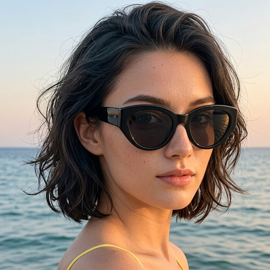 Sunglasses Polarized Men - Women Men Classic Cat-Eye Polarized Sunglasses
