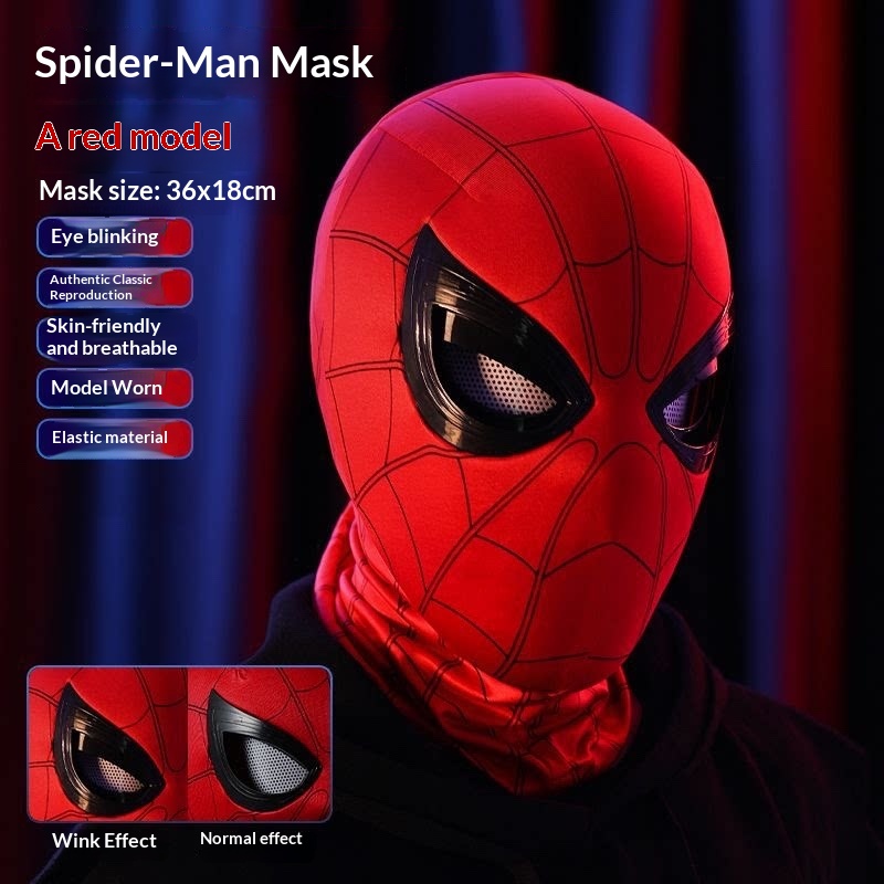 스파이더맨 Spider-Man Headgear Mova - Men Accessories Hat 评论和价格