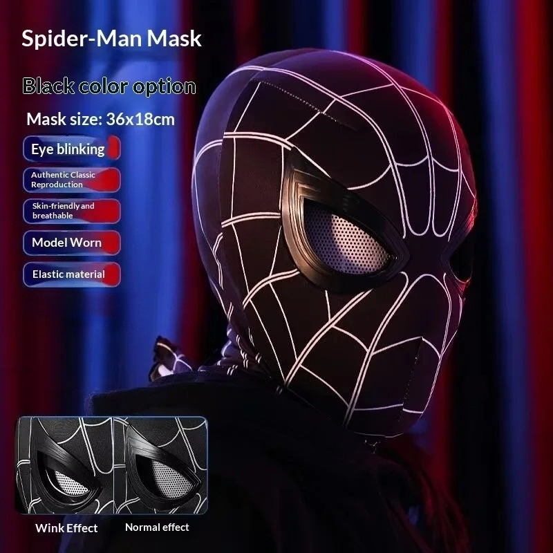 스파이더맨 Spider-Man Headgear Mova - Men Accessories Hat 评论和价格