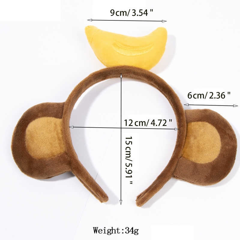Cartoon Animal Headbands Soft  - Men Accessories Earrings 评论和价格