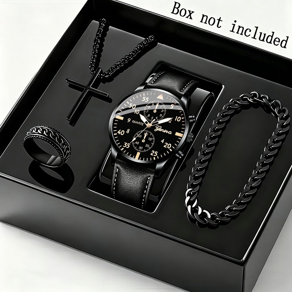 Elegant 4pcs Men's Business Qu - Men Accessories Elegant 评论和价格