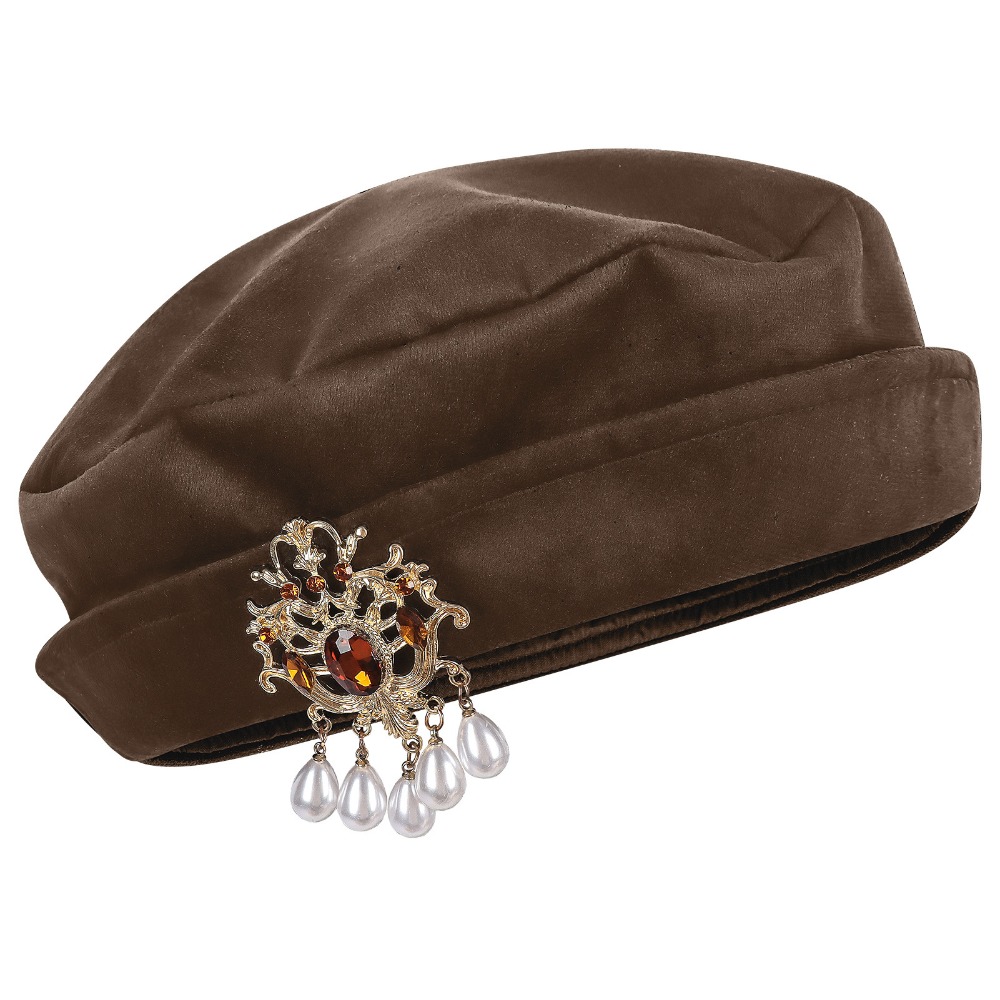 Men Medieval Tudor Beret Hat R - Men Accessories Hat 评论和价格