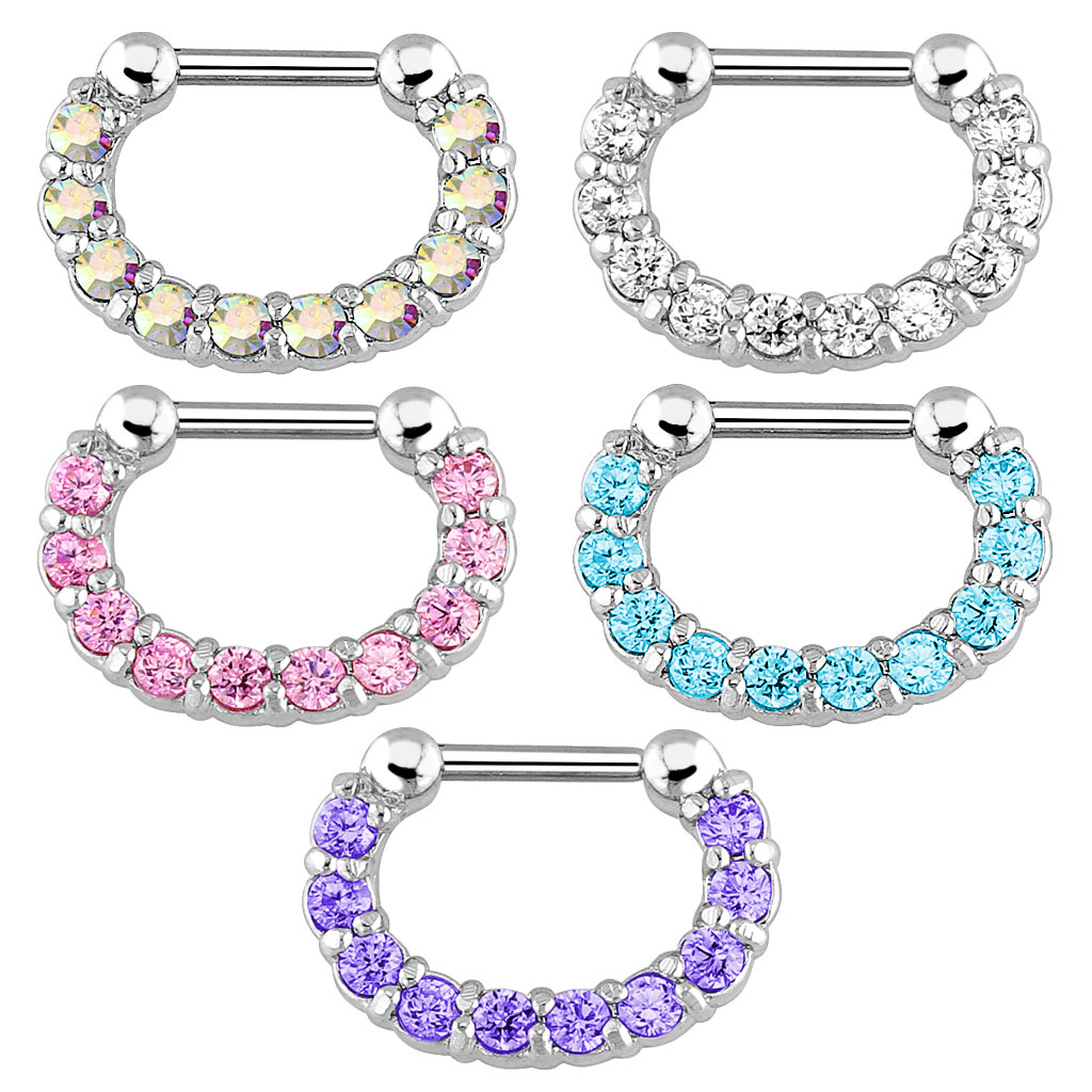 1pcs Hoop Clip On Nose Septum  - Men Accessories Earrings 评论和价格