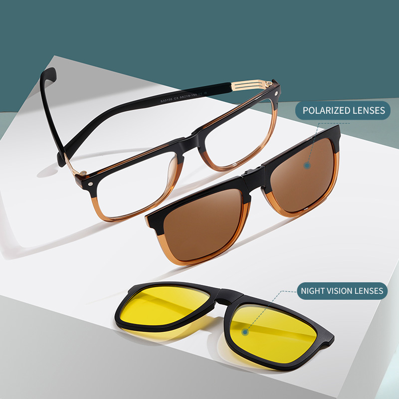 Sun Glasses Clip On Polarized  - Sunglasses Polarized Men 评论和价格