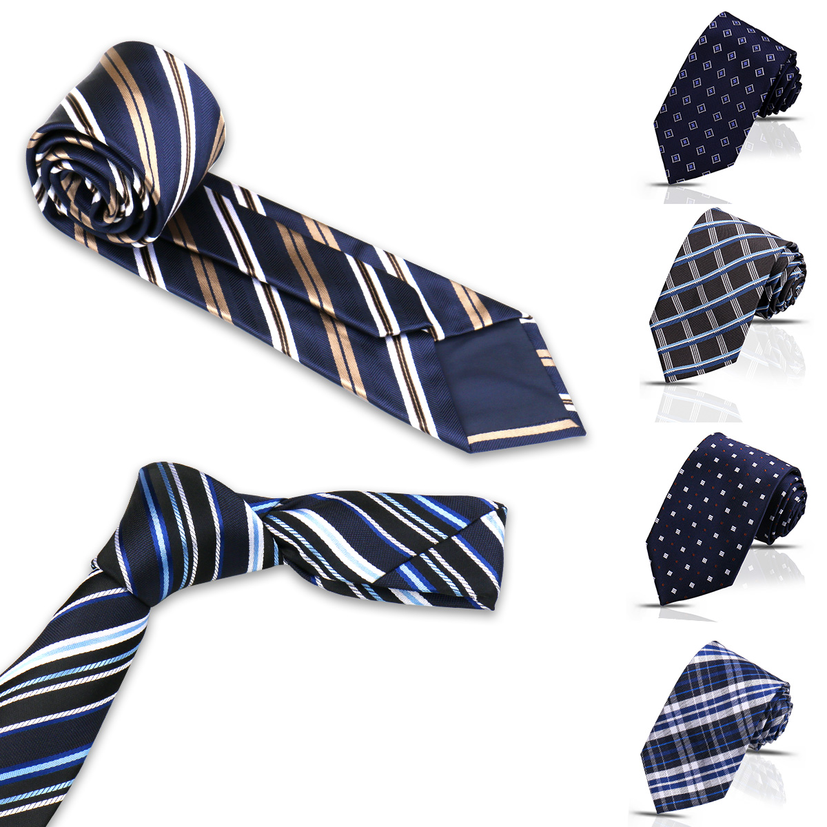 Luxury 8cm Tie For Men Handker - Men'S Accessories Gift Set Branded 评论和价格