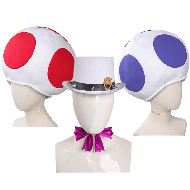 Roleplay Men Boys Toad Cosplay - Men Accessories Hat 评论和价格