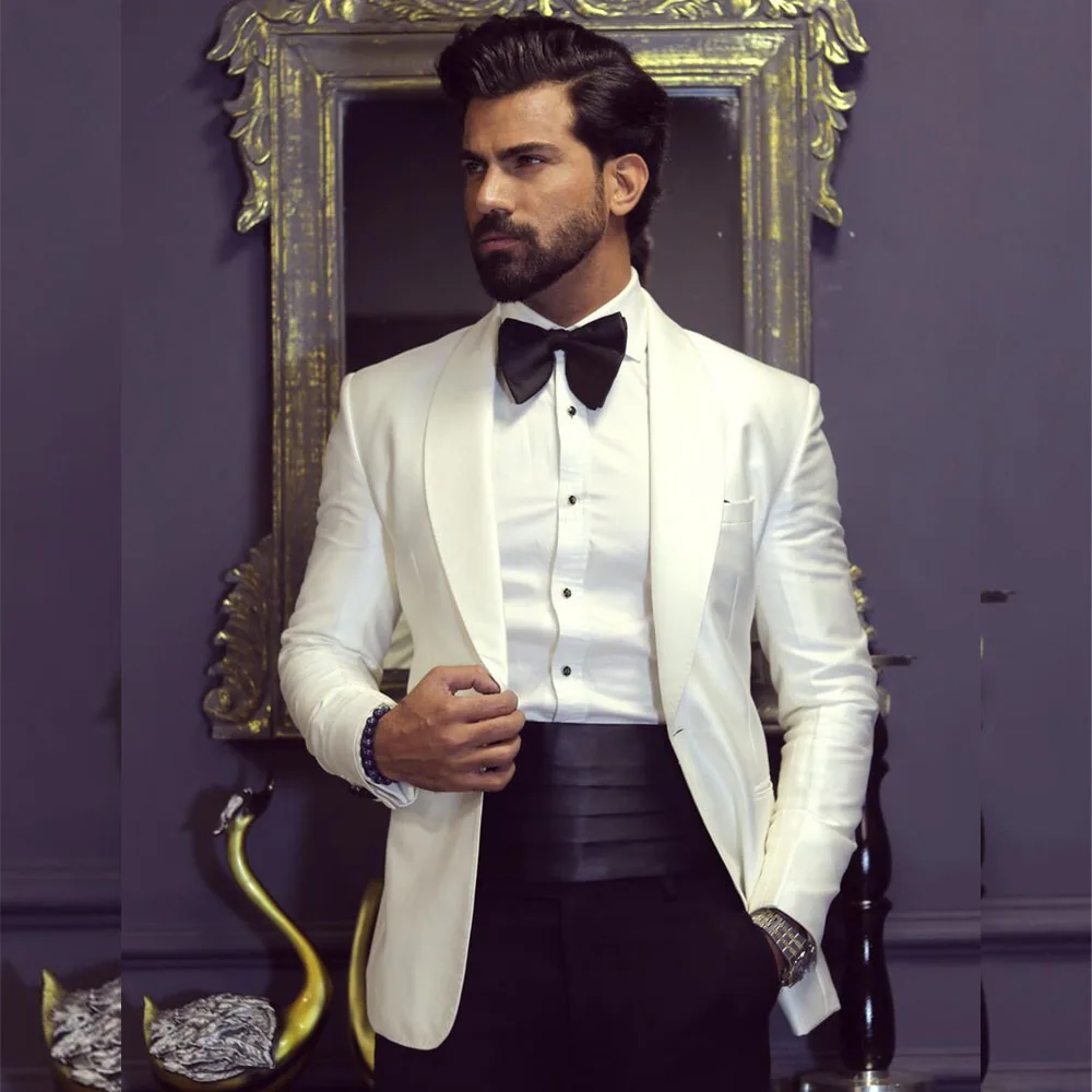 Classic England Style White Ja - Men Accessories Elegant 评论和价格